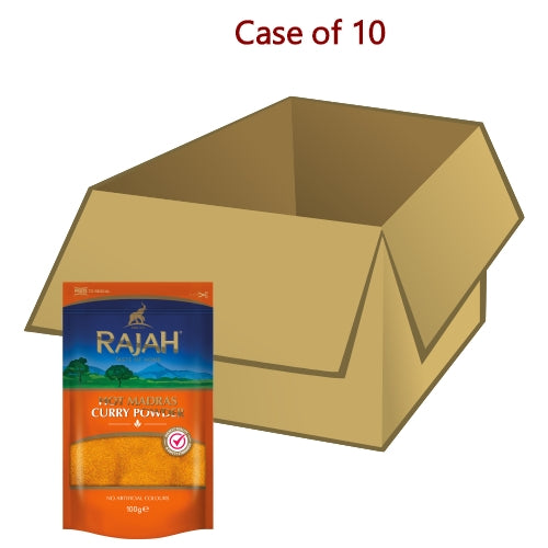 Rajah Hot Madras Curry Powder-馬德士咖喱粉 - 辣味-100g-SPIR130-10