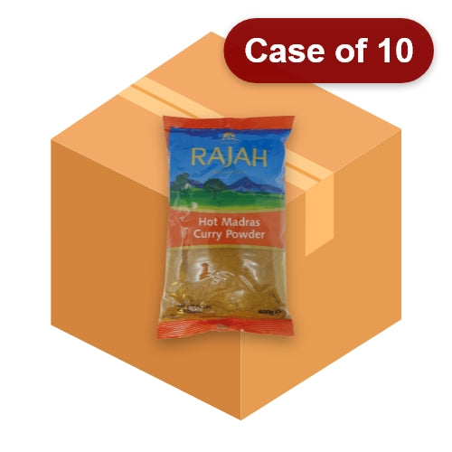 Load image into Gallery viewer, Rajah Hot Madras Curry Powder (400g)-馬德士咖喱粉 - 辣味-400g-SPIR146-10
