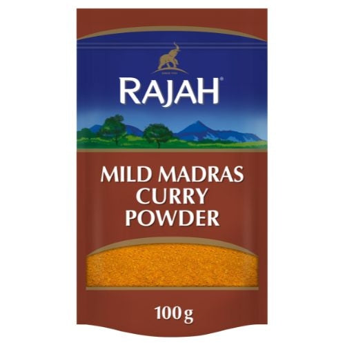 Rajah Mild Madras Curry Powder (100g)-馬德士咖喱粉 - 淡味-100g-SPIR131