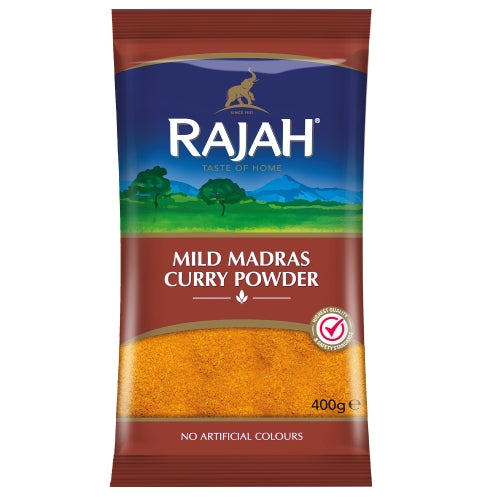 Rajah Mild Madras Curry Powder-馬德士咖喱粉 - 淡味-400g-SPIR147