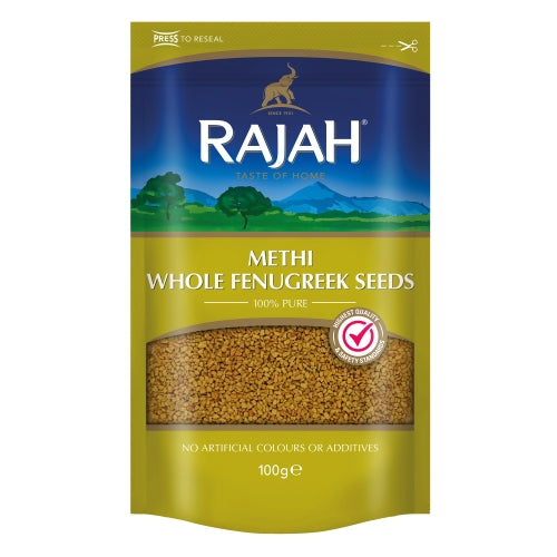Load image into Gallery viewer, Rajah Whole Methi (Fenugreek Seeds)-胡蘆巴籽-100g-SPIR137

