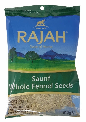 Rajah Whole Saunf (Fennel Seeds)-小茴籽-100g-SPIR136