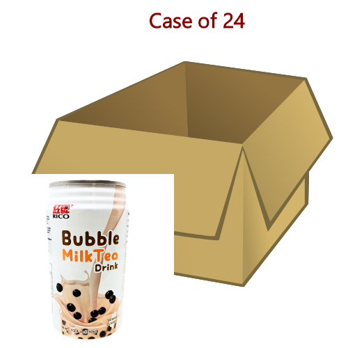 將圖片載入到圖庫檢視器中， Rico Bubble Milk Tea Drink-紅牌原味珍珠奶茶-350g-DRIRC102-24
