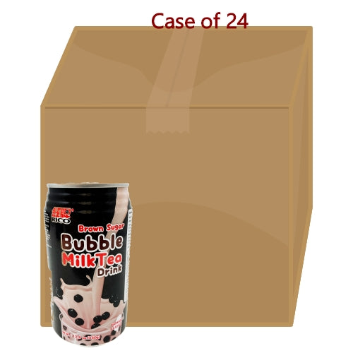 Load image into Gallery viewer, Rico Bubble Milk Tea Drink - Brown Sugar-紅牌黑糖珍珠奶茶-350g-DRIRC103-24
