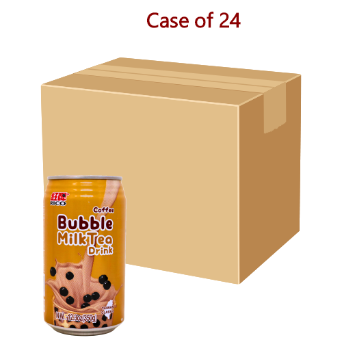 โหลดรูปภาพเข้าสู่ตัวดูแกลเลอรี, Rico Bubble Milk Tea Drink - Coffee Flavour-紅牌咖啡珍珠奶茶-350g-DRIRC107-24
