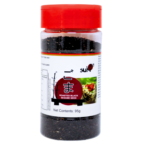 Roasted Black Sesame-熟黑芝麻粒-95g-SPI157