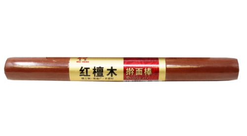 Rolling Pin 30*3cm (Brown)-紅檀木擀面杖-1pcs-KITUT433