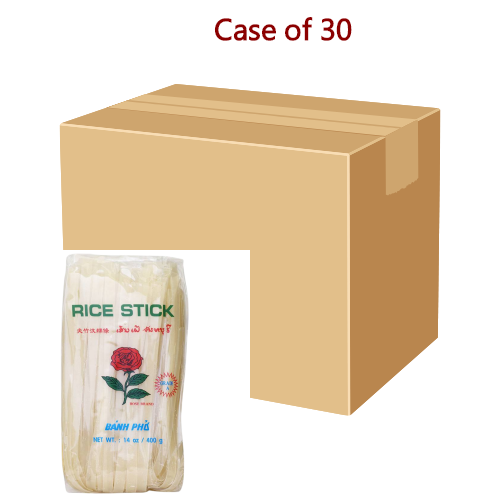 Tải hình ảnh vào trình xem Thư viện, Rose 10mm Rice Sticks 400g-玫瑰泰國河粉10mm-400g-NOO411A-30
