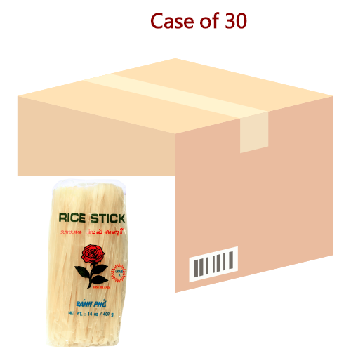 Tải hình ảnh vào trình xem Thư viện, Rose 5mm Rice Sticks 400g-玫瑰泰國河粉5mm-400g-NOO411-30
