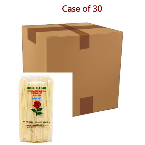 Rose 5mm Rice Sticks 454g-玫瑰泰國河粉 5mm-454g-NOO405-30