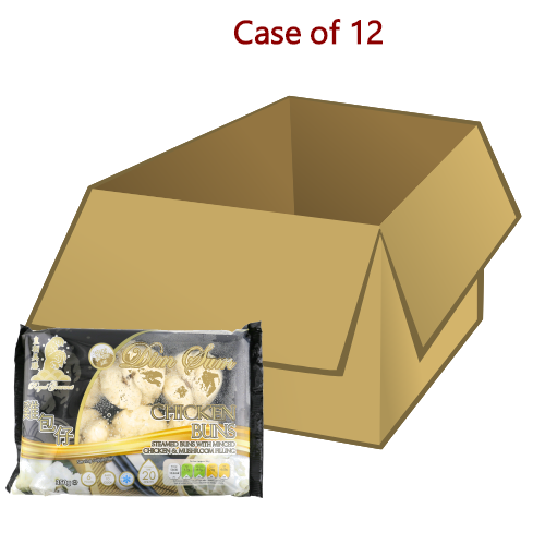 Royal Gourmet Chicken Bun-美膳雞包仔-350g-DIMRG103-12