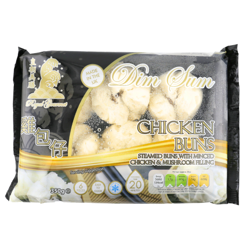 Royal Gourmet Chicken Bun-美膳雞包仔-350g-DIMRG103