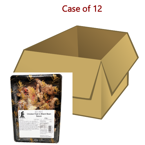 Royal Gourmet Chicken Feet in Black Bean Sauce - 410g-美膳豉汁鳳爪-410g-DIMRG211-12