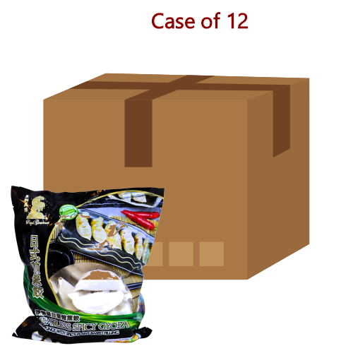 Load image into Gallery viewer, Royal Gourmet Meatless Spicy Gyoza-日式香辣素煎餃-630g-DUMRG102-12
