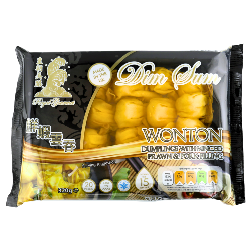 Royal Gourmet Prawn Wonton-美膳鮮蝦雲吞-320g-DIMRG208