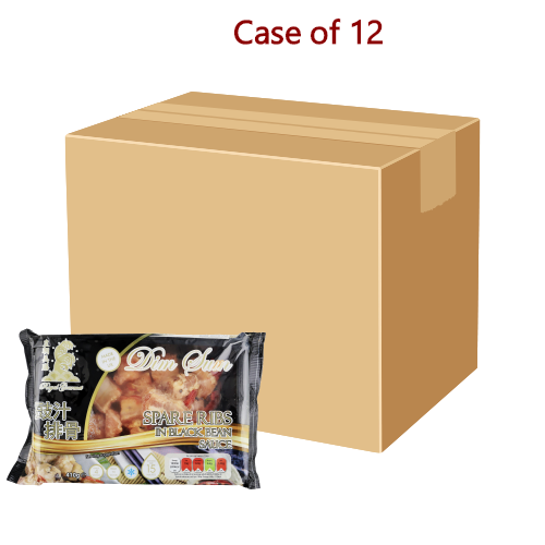 Royal Gourmet Spare Ribs in Black Bean Sauce-美膳豉汁排骨-410g-DIMRG209-12