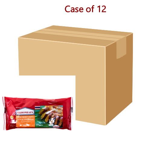 Tải hình ảnh vào trình xem Thư viện, S.Khonkaen Northern Thai Sausage 'Sai Qua'-泰國北部香腸-200g-FMEATSK105-12
