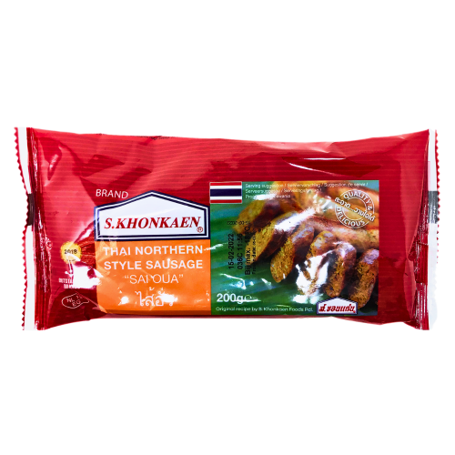 S.Khonkaen Northern Thai Sausage 'Sai Qua'-泰國北部香腸-200g-FMEATSK105