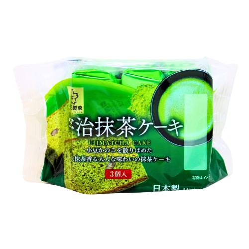 Sakura Ujii Matcha Cake-SAKURA 宇治抹茶蛋糕-120g-SNACSA101