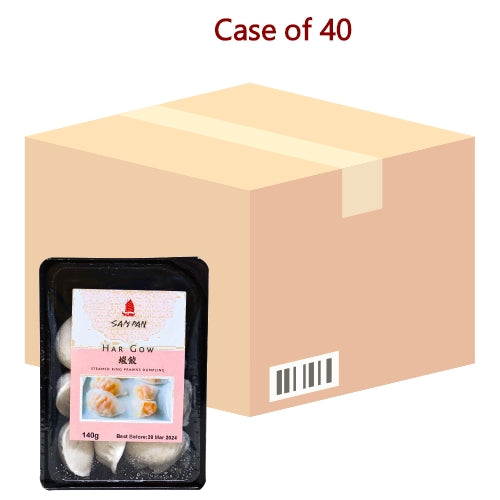 Sam Pan Har Gow (8) - Prawn Dumpling-舢舨蝦餃-140g-DIMSP201-40
