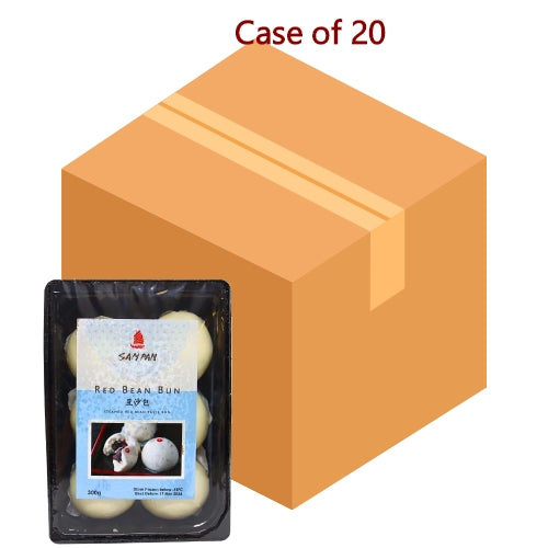 ギャラリービューアに画像を読み込む、Sam Pan Red Bean Bun (6)-舢舨紅豆飽-300g-DIMSP104-20
