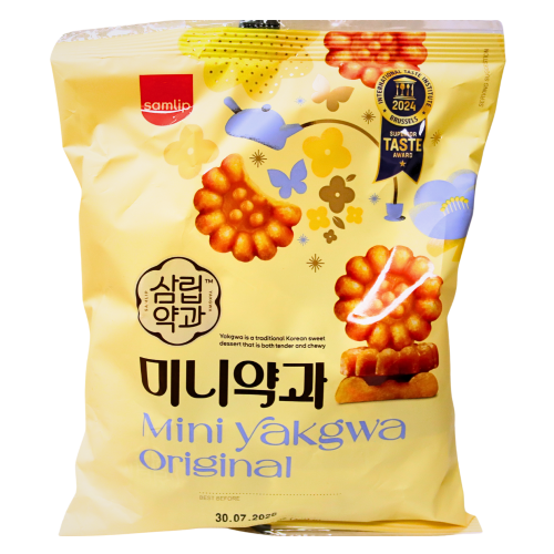 Load image into Gallery viewer, Samlip Mini Yakgwa Cookie - Original-韓國三立迷你傳統藥菓-200g-SNACSL102
