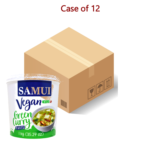Samui (Vegan) Green Curry Paste-泰青咖哩醬(素)-1kg-CUR260-12