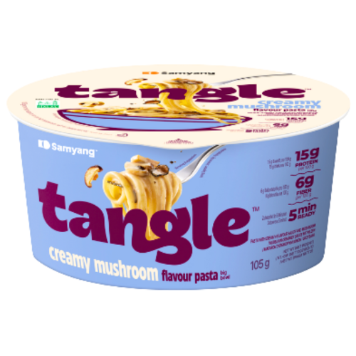 Samyang Tangluccine (Mushroom Cream Pasta) Big Bowl-三養 Tangle 奶油蘑菇味意大利粉 (大碗)-105g-INSY133
