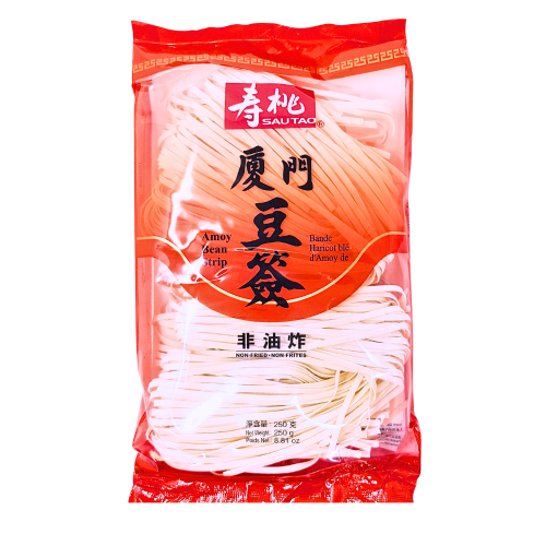 Sau Tao Amoy Bean Strip (Dau Chim)-壽桃牌厦門豆簽-250g-DNOOST209