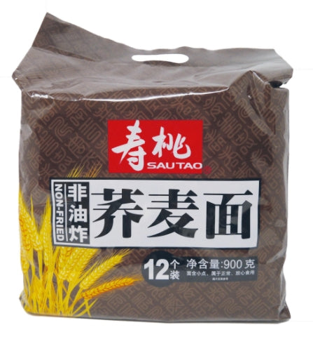 Sau Tao Dried Buckwheat Noodle-壽桃牌蕎麥麵-900g-DNOOST153