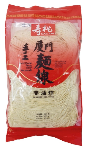 Sau Tao Hand Made Amoy Flour Vermicelli-壽桃牌手工夏門面綫-300g-DNOOST205
