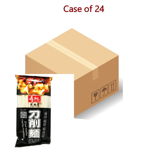 Sau Tao Sliced Noodle-壽桃 直條刀削麵-225g-DNOOST504-24
