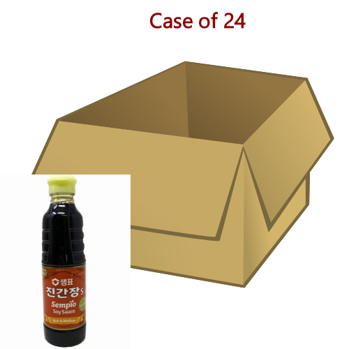 Sempio Jin S Korean Soy Sauce-韓國膳府豉油-500ml-SOY355-24