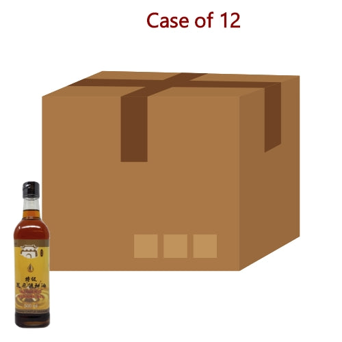 Shaohsing Castle (Btl) Blended Sesame Oil-越王城混合麻油-500ml-SAUSC202-12