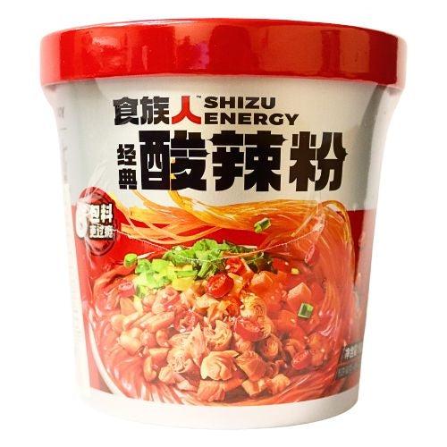 ShiZu Energy Sweet Potato Cup Noodle - Hot & Sour-食族人經典酸辣粉-130g-INSZ101