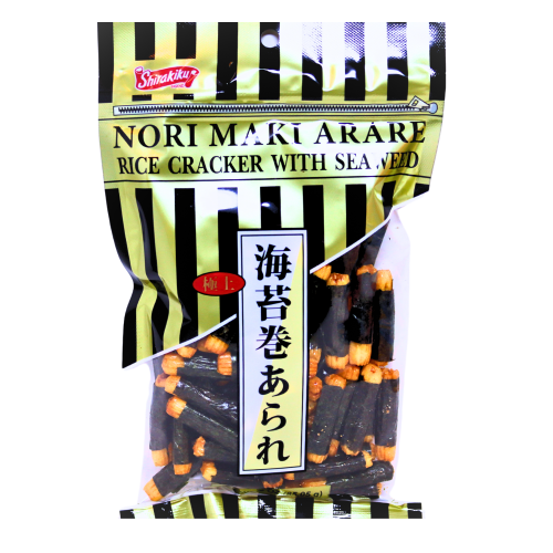 Shirakiku Rice Crackers Norimaki (Original)-日本海苔米卷 (原味)-85g-SNACSH301
