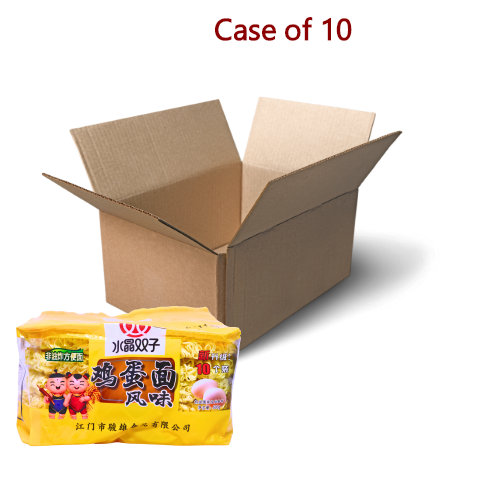 ShuangZhi Egg Noodle 500g-雙子牌雞蛋麵-500g-DNOOSZ104-10