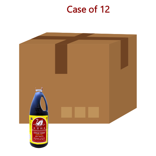Silver Swan Soy Sauce-天鵝醬油-1ltr-SOY431-12