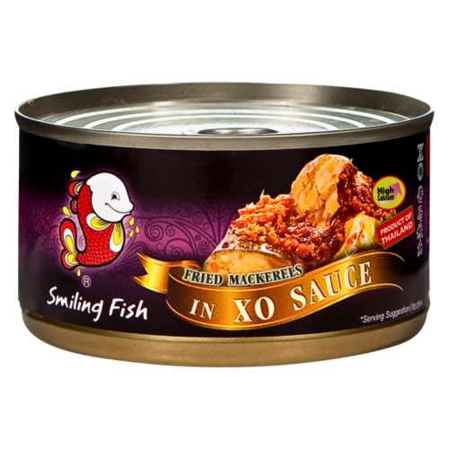 Smiling Fish Fried Mackerels in XO Sauce-樂魚牌XO醬炸馬鮫魚-160g-TFISH313