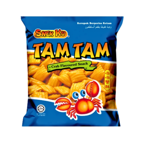 Load image into Gallery viewer, Snekku Tam Tam Snack - Crab-噹噹蟹酥-80g-SNACSN103
