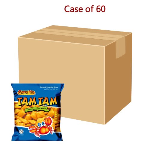 Load image into Gallery viewer, Snekku Tam Tam Snack - Crab-噹噹蟹酥-80g-SNACSN103-60
