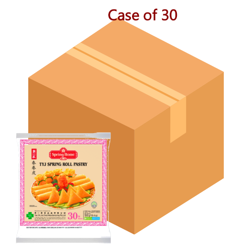 Load image into Gallery viewer, Spring Home 10" TYJ Spring Roll Pastry (30 Sheets)-第一家春卷皮-550g-WRAP202-30
