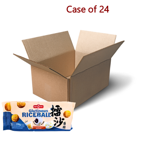 Spring Home Glutinous Rice Ball - Sesame Filling with Grated Peanut-第一家擂沙湯圓-黑芝麻-250g-DES533-24