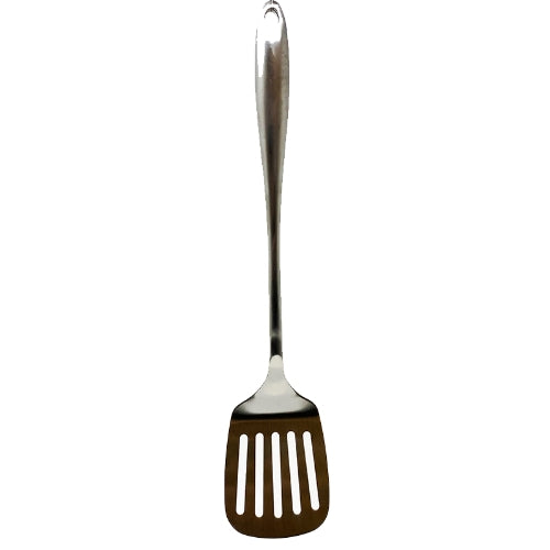 Stainless Steel Slotted Spatula (S)-不銹鋼漏鏟(家用)-1pcs-KITUT321