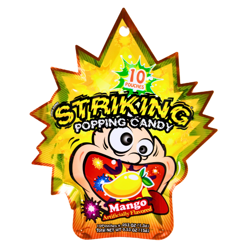 Striking Popping Candy - Mango-索勁爆炸糖-芒果味-15g-CANSK105A