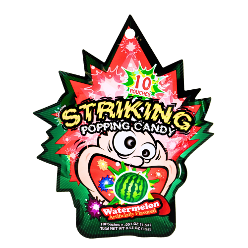 Striking Popping Candy - Watermelon-索勁爆炸糖-西瓜味-15g-CANSK109A