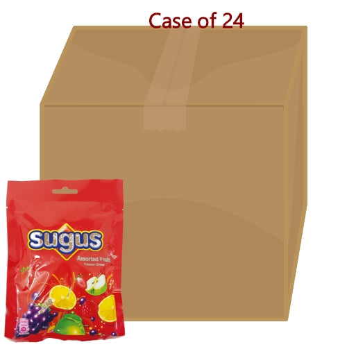 갤러리 뷰어에 이미지 로드, Sugus Chewy Candy - Mix Fruit-雜果味瑞士糖-175g-CANSU101-24
