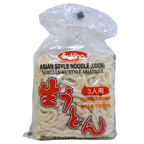 Sukina Oriental Style Noodles (Nama U-Dong)-韓國烏冬麵-3_200g-UDON115