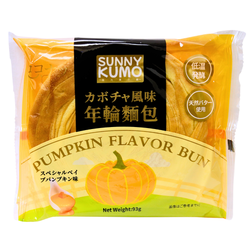 Sunny Kumo Ring Bread Pumpkin Flavour-SK 貝貝南瓜年輪麵包-93g-SNACSK201