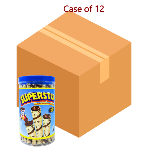 Superstix Wafer Stick - Chocolate-菲律賓巧克力夾心卷-346_5g-BISSS201-12